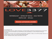 Tablet Screenshot of love3377.com